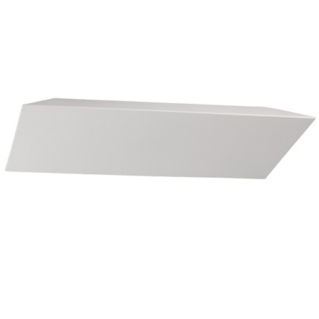 Flush light  fabric shade Alpha Collection rectangular (Line Rcil)
