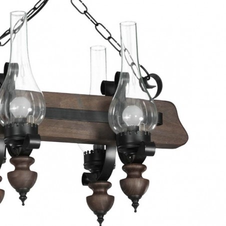 Rustikale Lampe Kerze