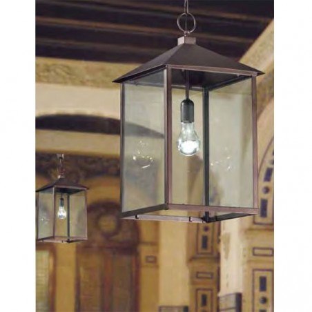 Rustic lamp Temple