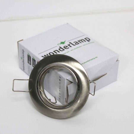 Einbaustrahler BASIC rund nickel. Wonderlamp