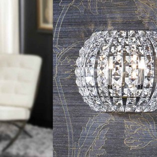 Aplique Diamond (2 luces)