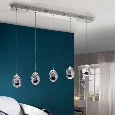 5- Light LED Kitchen Island Pendant Rocio (25W)