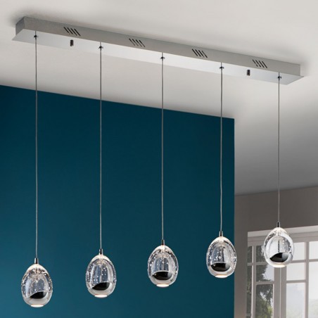 5- Light LED Kitchen Island Pendant Rocio (25W)