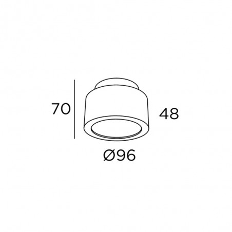 Plafón LED Mini (8W)