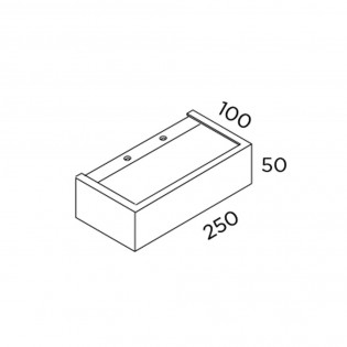 Aplique LED Apolo Emergency (13-20-34W)