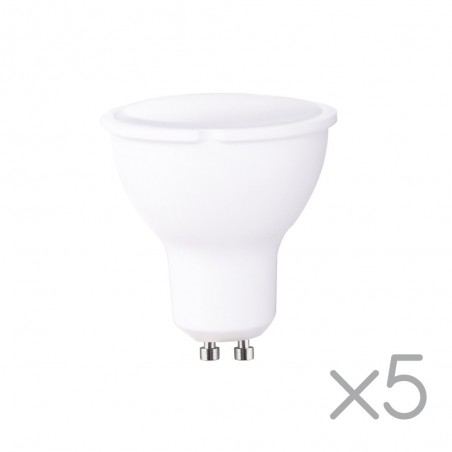 Pack 5 bombillas A2BC LED GU10 8W - 4000ºK