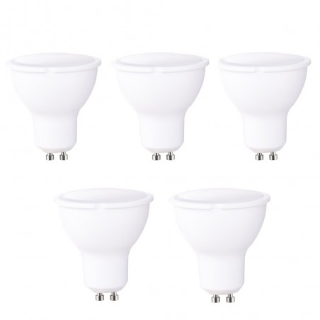 Pack 5 bombillas A2BC LED GU10 8W - 4000ºK