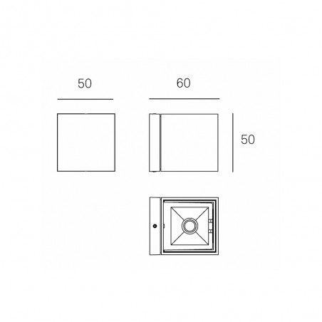 Wall light LED adjustable Dau (8W)