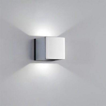 Aplique CromadoLed 2X4W.  Mini Dau Led