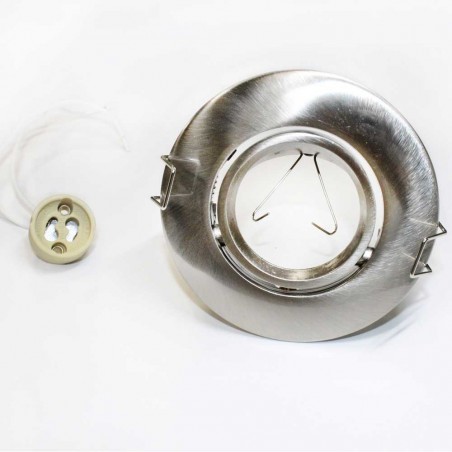 Recessed Downlight ROUND II nickel Wonderlamp
