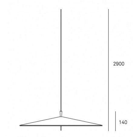 Hanging light LED Pla (33W)
