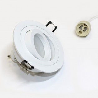 Kit Classic redondo blanco luz cálida (8W)