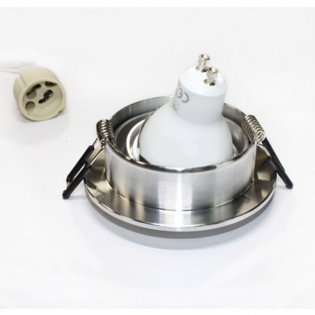 Kit Classic redondo aluminio luz cálida (8W)
