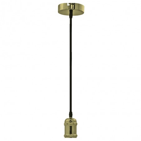 Portalámparas Vintage cuero