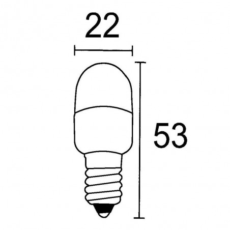 LED Light Bulb Cauldron Mini Yellow E14 (0.3W)