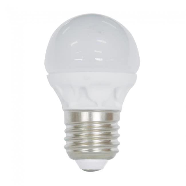 Bombilla LED Esfeérica Cerámica E27 Luz cálida (5.2W) Bombilla LED Esfeérica Cerámica E27 Luz cálida (5.2W)