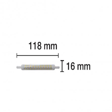 Bombilla R7S LED 118MM