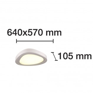 Plafón LED (48W)