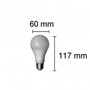 Bombilla Standard LED E27 Luz fría (10W)