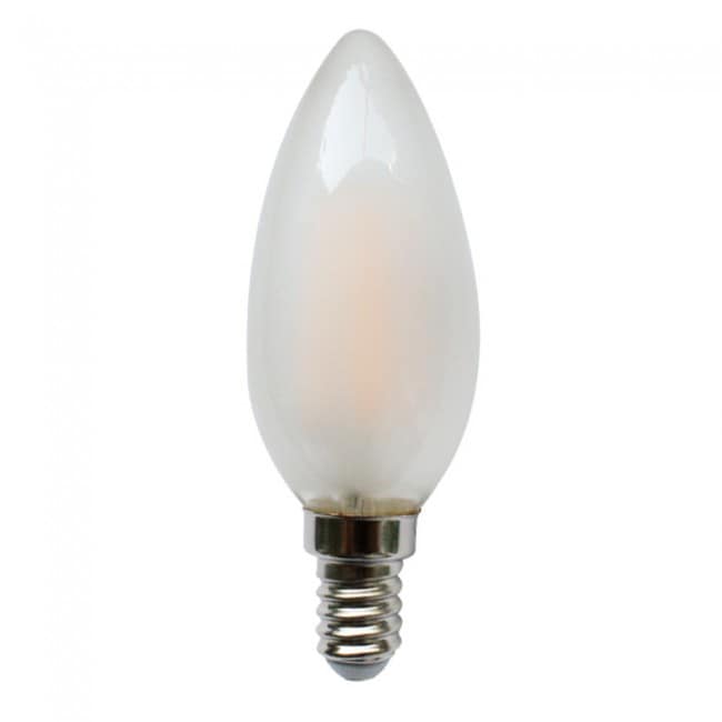 Bombilla LED Vela Meta E14 (4W) Bombilla LED Vela Meta E14 (4W)