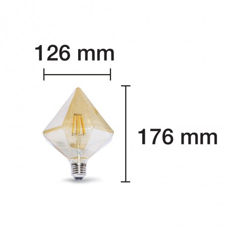 Bombilla LED Decorativa E27 (4W)