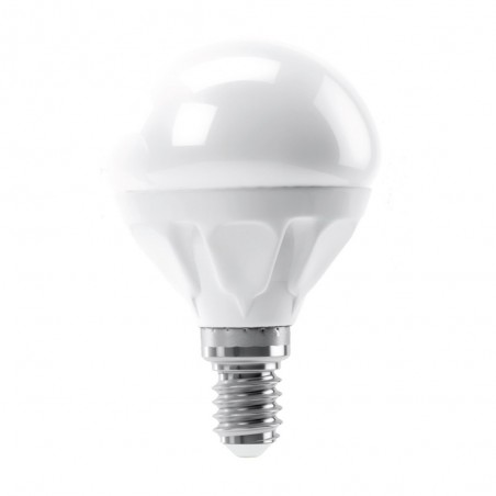 Bombilla LED Esférica Cerámica E14 Luz Cálida (5.2W)