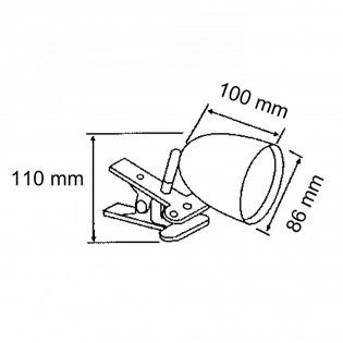 Flexo LED Pinza Mini (3W)