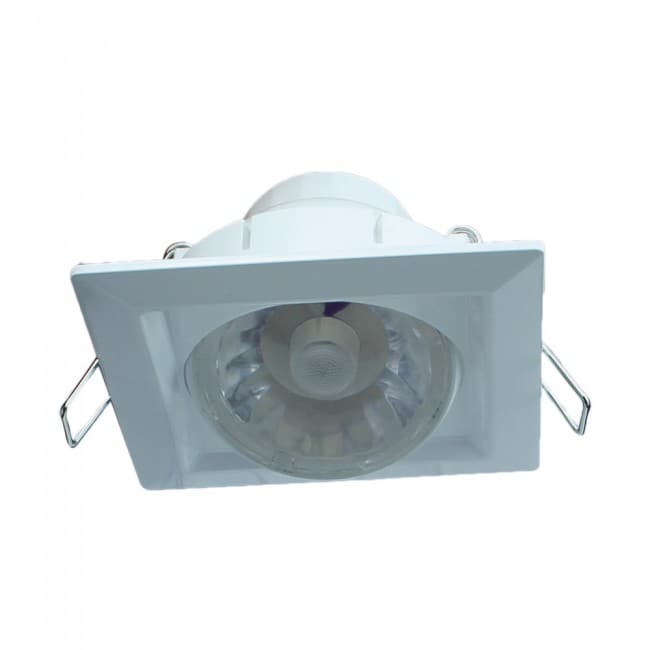 Foco LED Cuadrado orientable luz fría (8W) Foco LED Cuadrado orientable luz fría (8W)