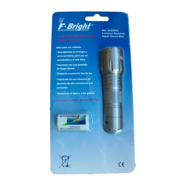 Linterna aluminio super xenon mini Linterna aluminio super xenon mini