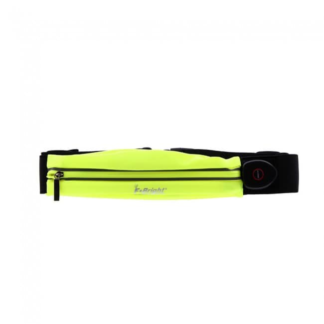 Yellow LED sports bum bag Yellow LED sports bum bag
