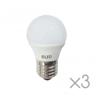 Pack 3 bulbs E27 warm (5.2W)