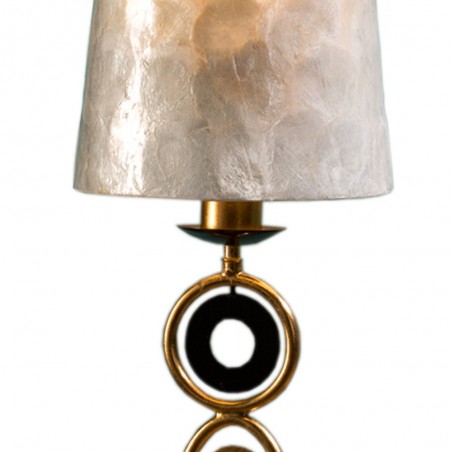 Lámpara De Sobremesa Eden Oro 1L