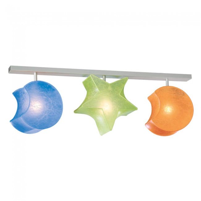 Track light Star and Moon (3 lights)