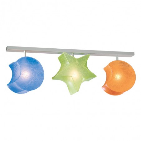 Track light Star and Moon (3 lights)