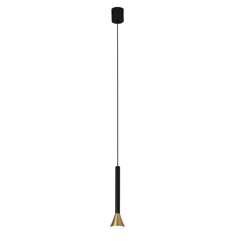 Faro Barcelona STAN Deckenleuchte Schwarz – Modernes Design, Aus Aluminium, Für Wohnzimmer, Küche Oder Bad