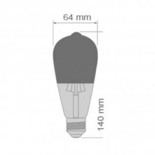 Bombilla LED Decorativa E27 (6W)