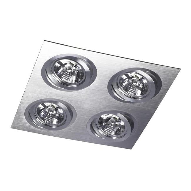 Kardan Helium Aluminium (4 Leuchten)