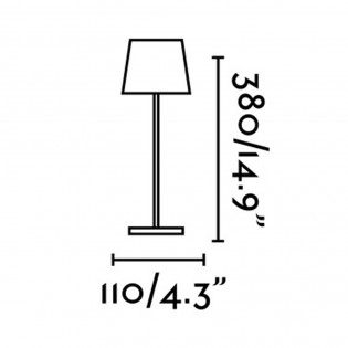 LÃ¡mpara portÃ¡til exterior LED Toc (7W)