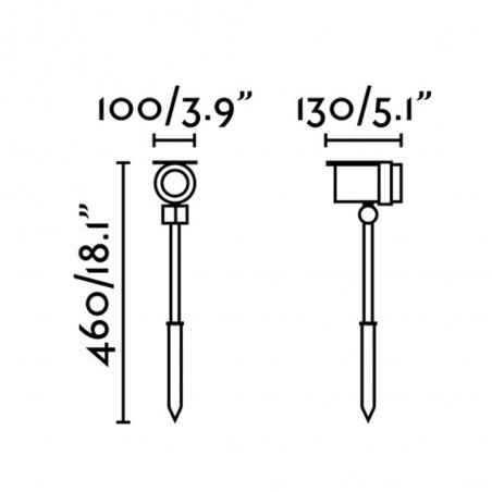 Search light/spike light LED Foc (15W)
