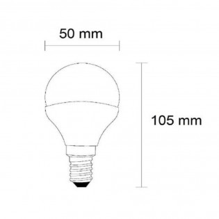 Standard Decorative LED Light Bulb (9W)