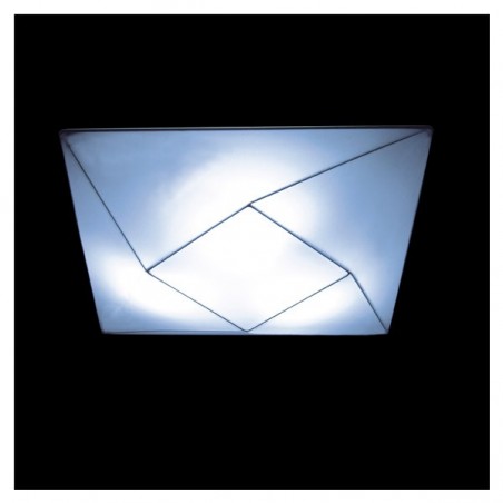 Flush Light LED "Cloudy" squared