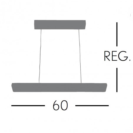 Pendant lamp LED Coliseum (24W)