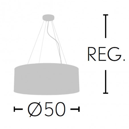 Pendant lamp Haiti
