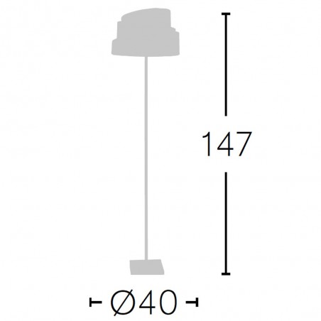 Floor lamp Colonia