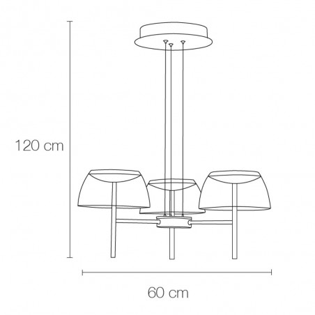 Ceiling lamp LED Torch (24W)