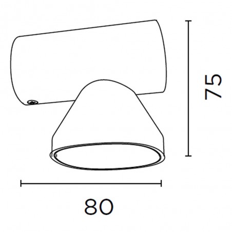 Aplique LED Key (8W)