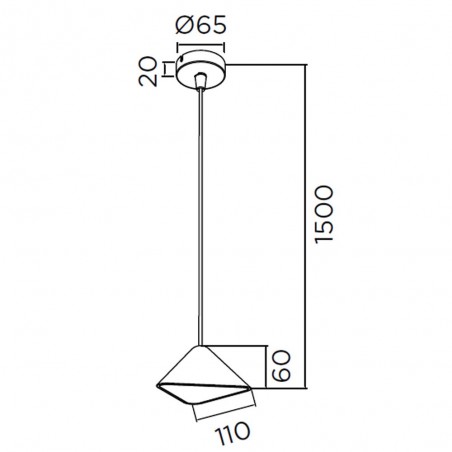 Ceiling Light LED Tomas (8W)