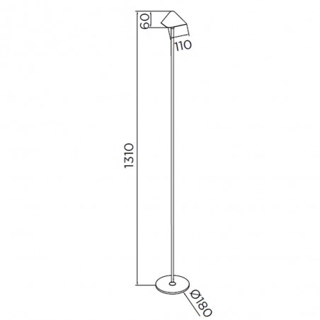 LED Floor Lamps sockets (8W)