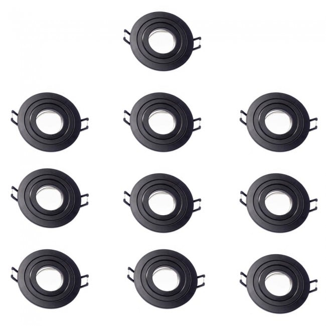Pack 10 CLASSIC redondo negro Pack 10 CLASSIC redondo negro
