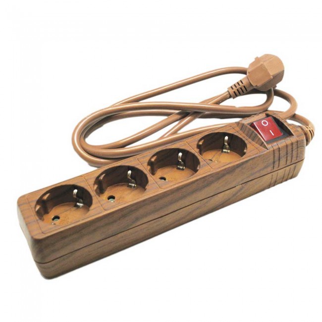 Wooden surface base (4 sockets) Wooden surface base (4 sockets)